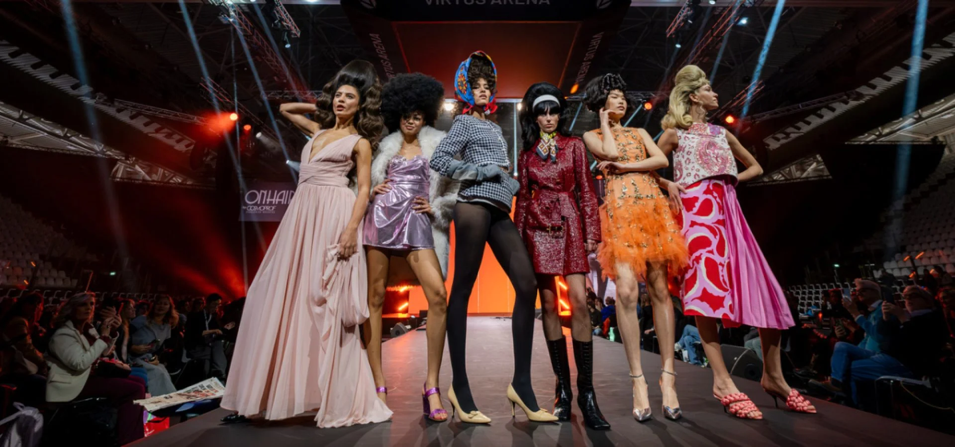 Models line the stage at BabylissPRO Legacy Show