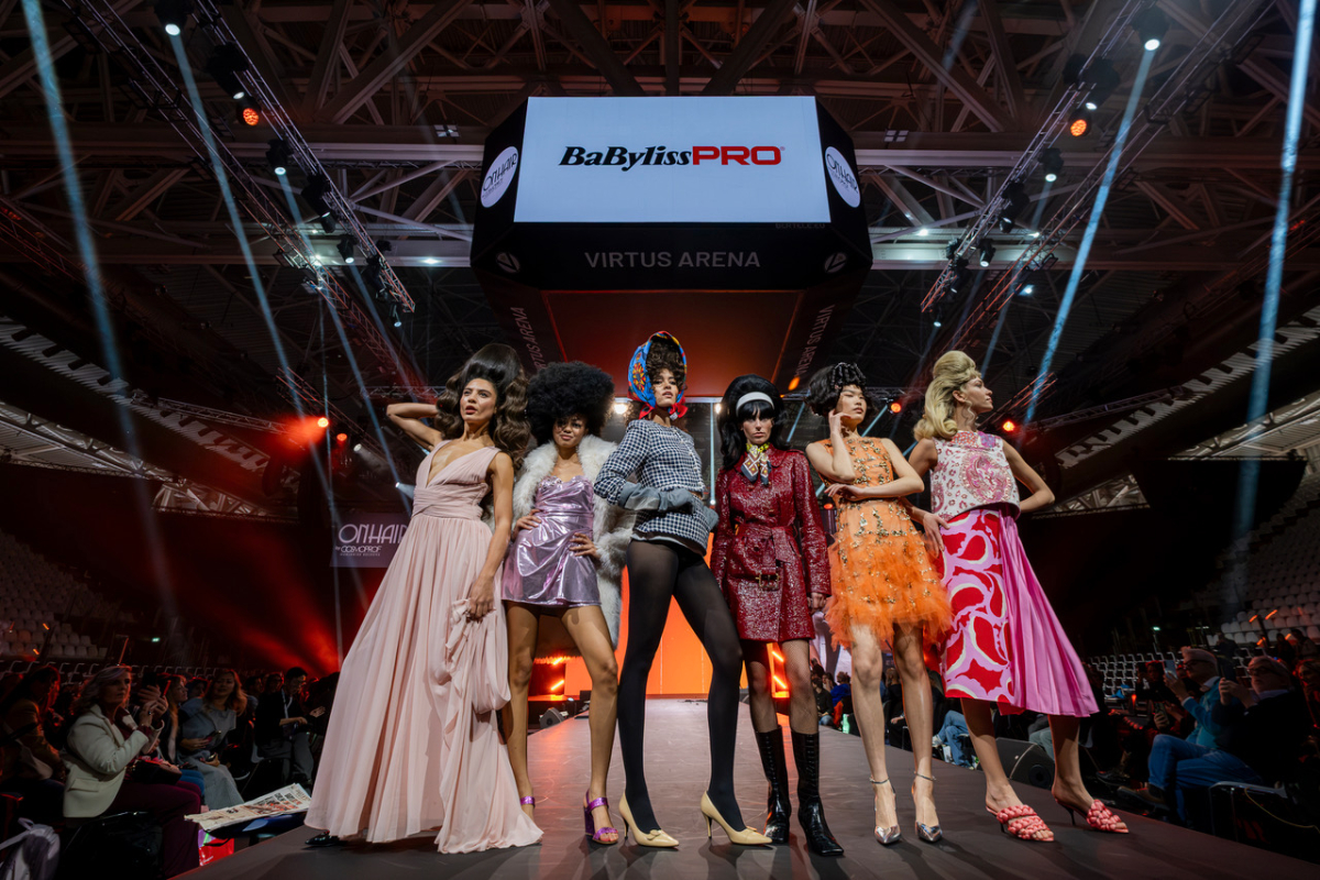 Models line the stage at BabylissPRO Legacy Show