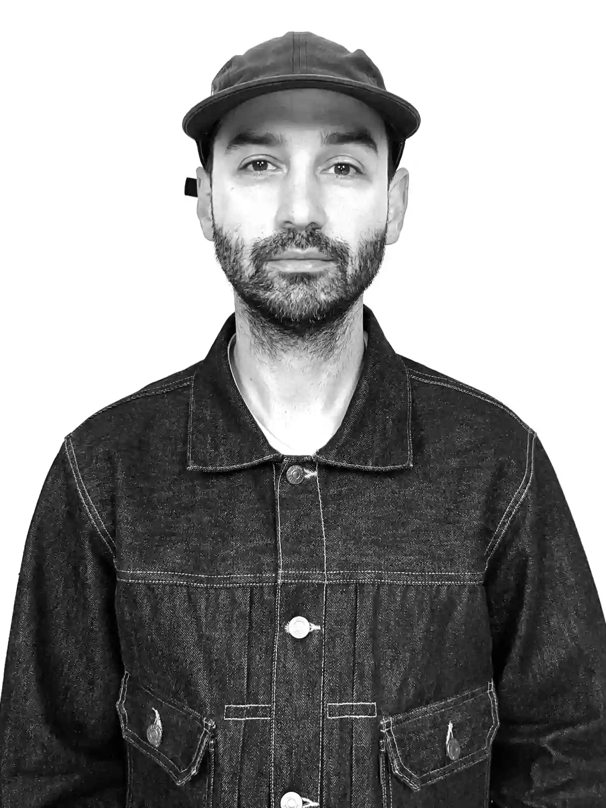 Black and white image of Daniel McCourt.