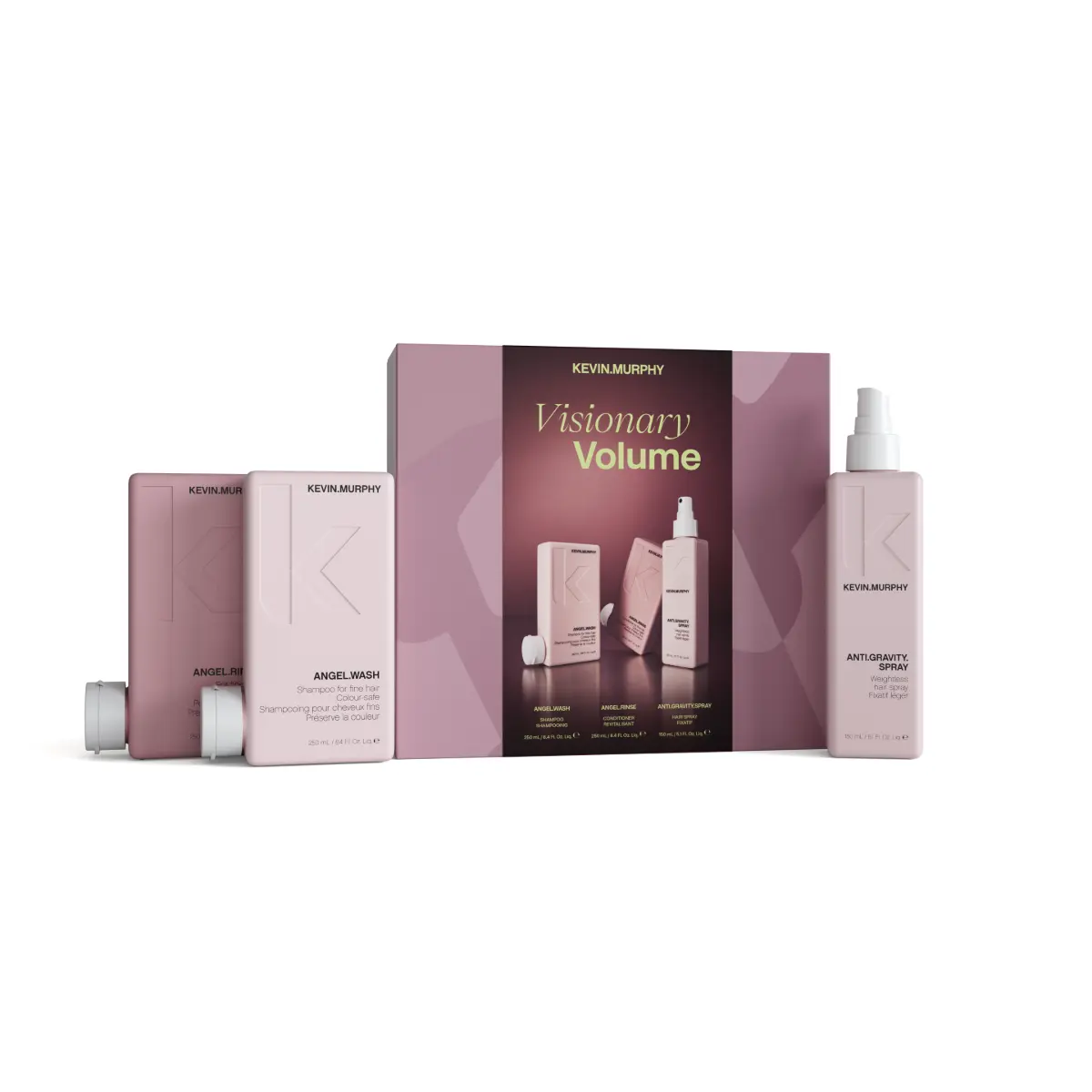 KEVIN MURPHY Holiday Collection Visionary Volume set on a white background.