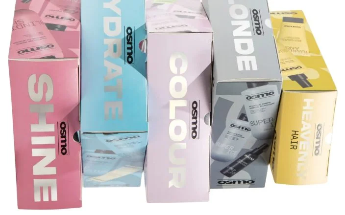Branded packaging for the OSMO 2026 gifts.