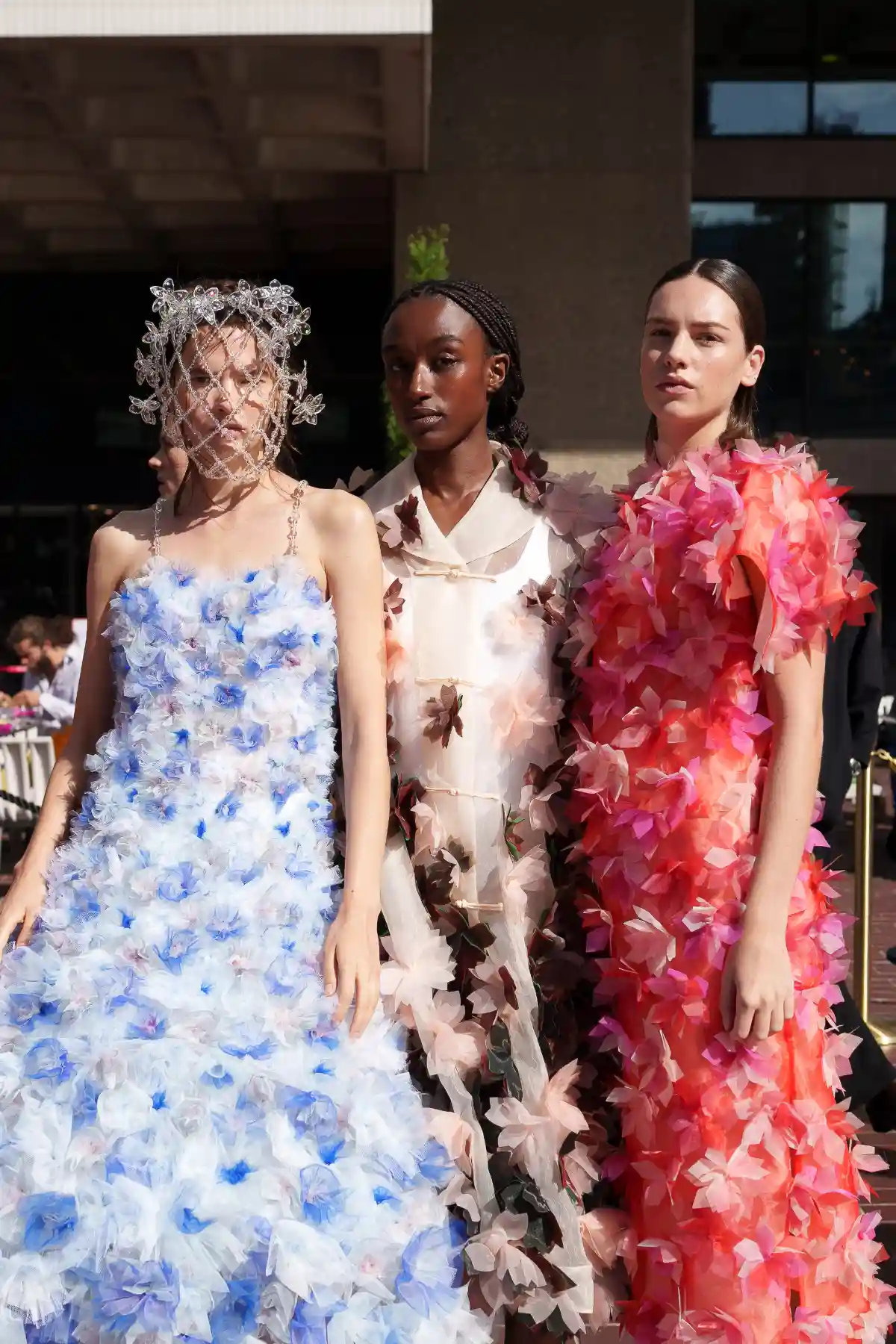 Hair trends from LFW SS27 Susan Fang.