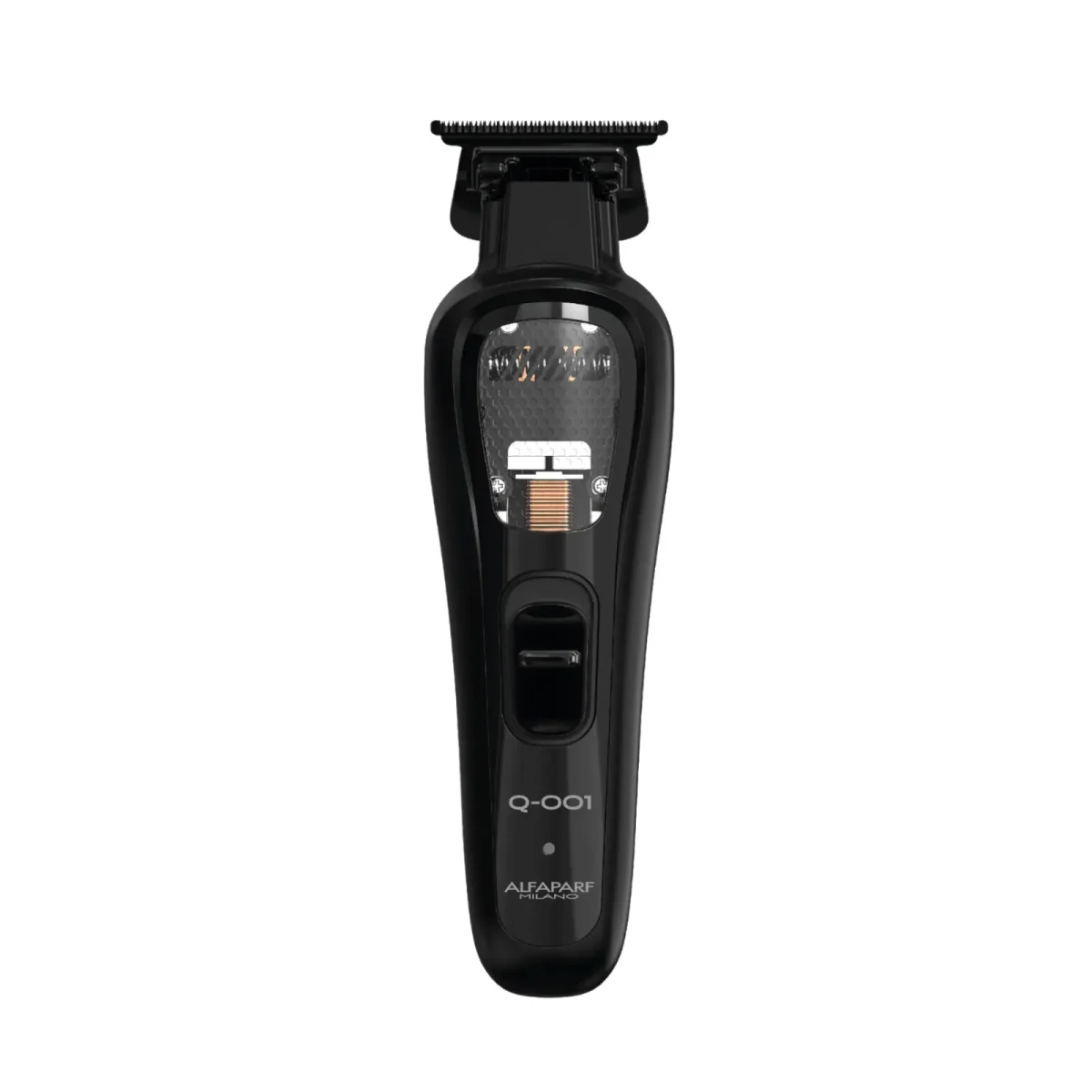 ALFAPARF MILANO PRO TOOLS Q-001 TRIMMER on a white background.