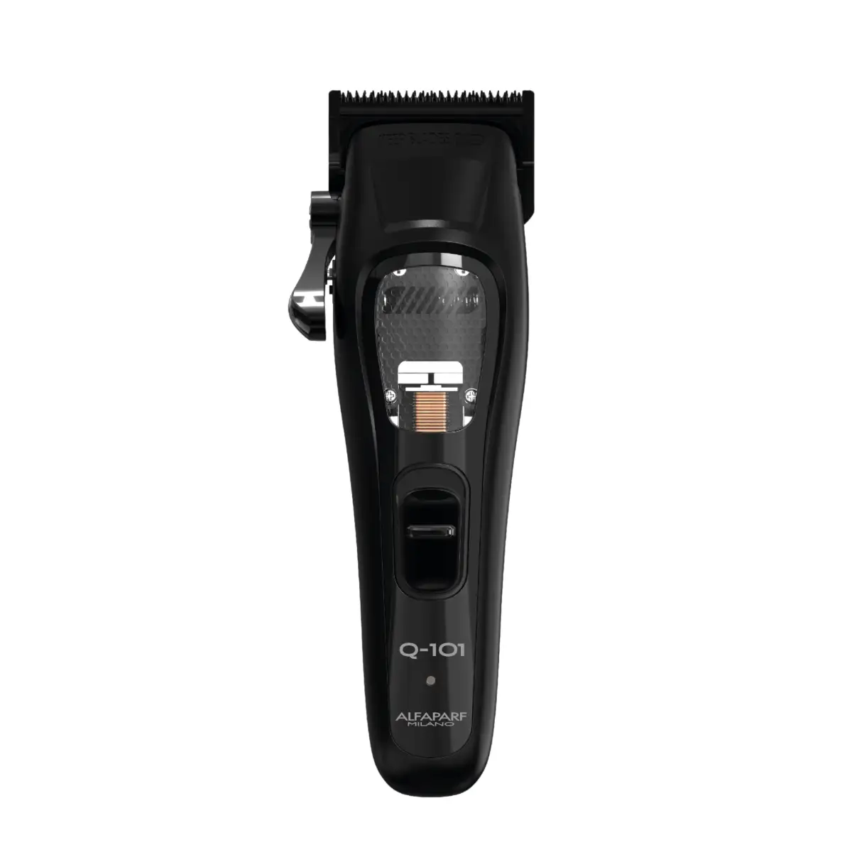 ALFAPARF MILANO PRO TOOLS Q-101 Clipper on a white background.