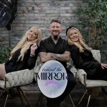 Team from Behind the Mirror podcast.