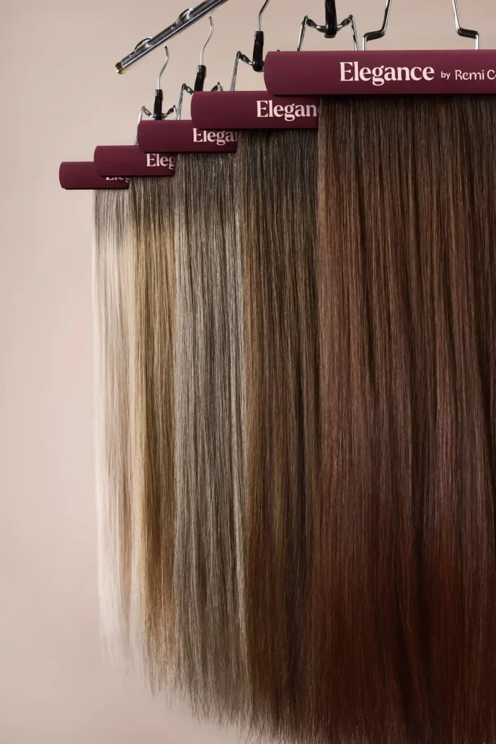 Row of Remi Cachet Babylights extensions.