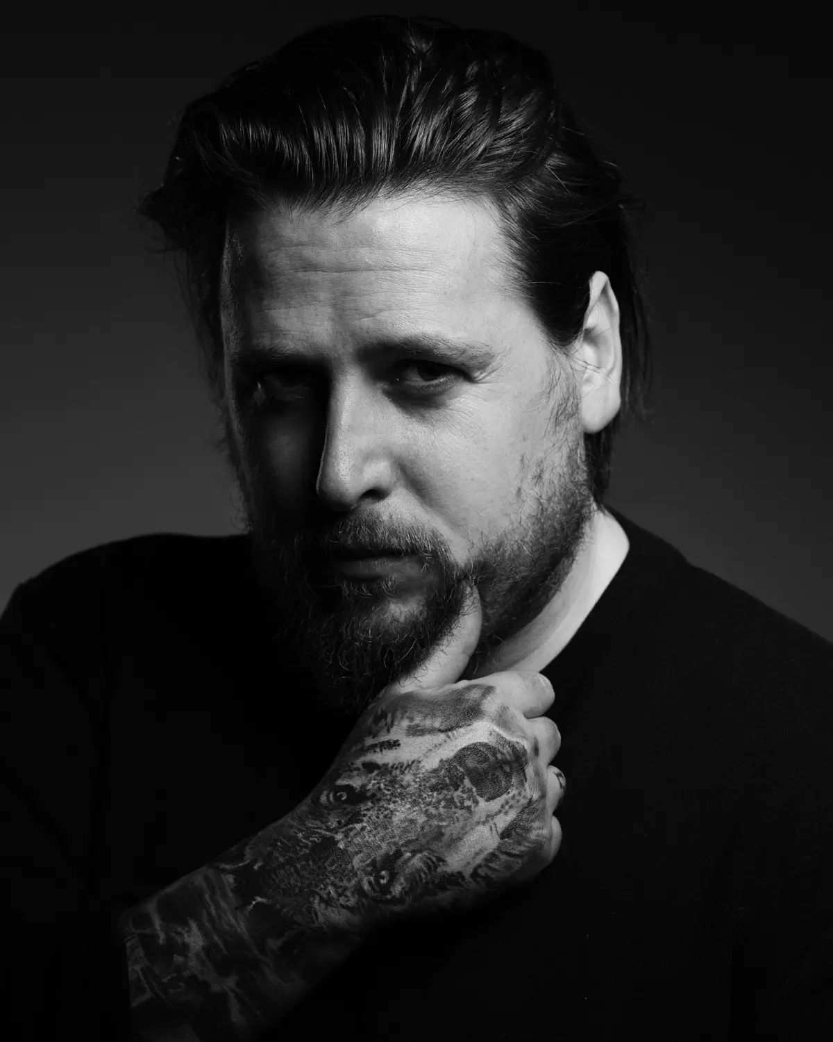 Black and white headshot of Ben Brown.