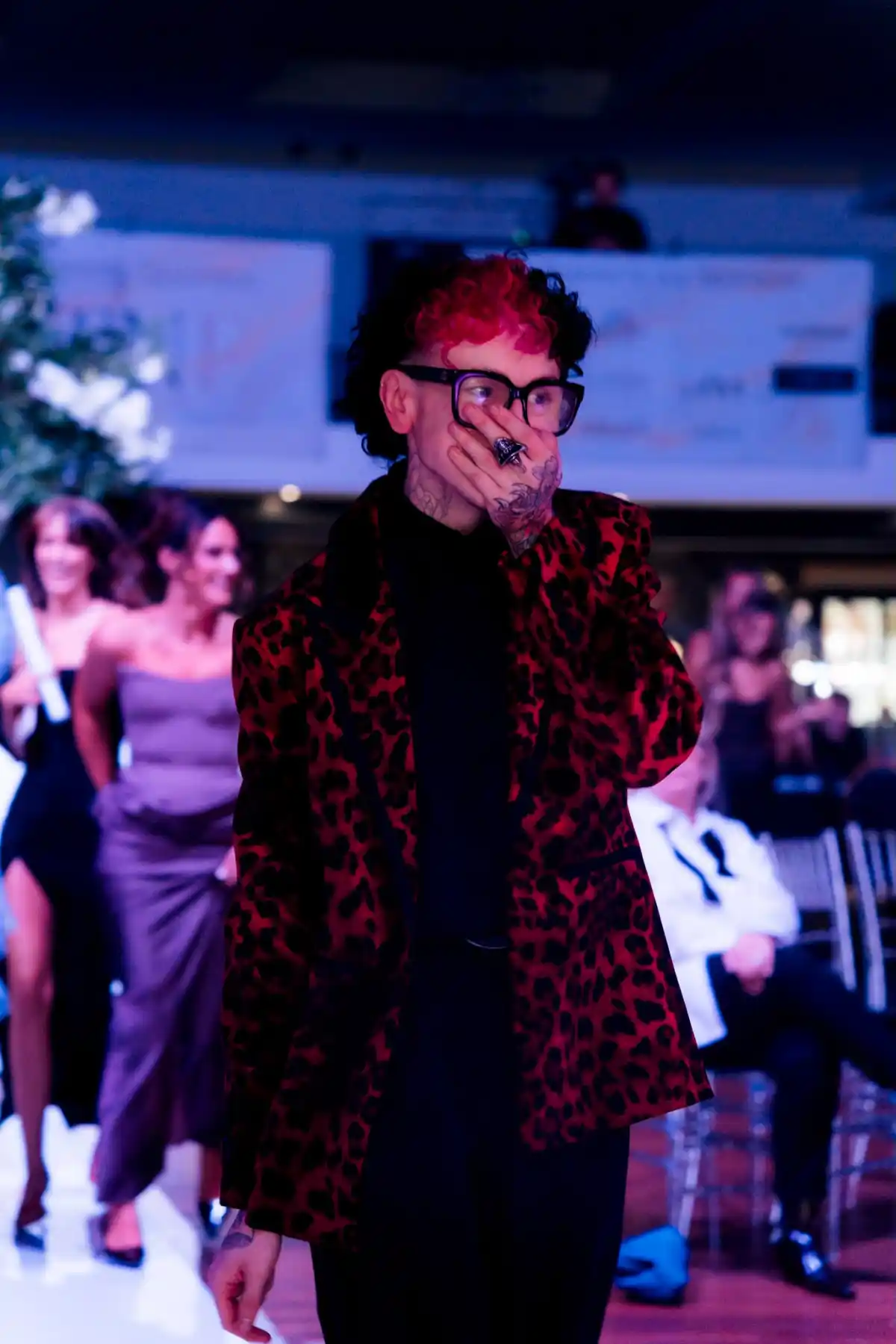 OSMO Ambassador Jude Taylor at the NE Hair & Beauty Awards.