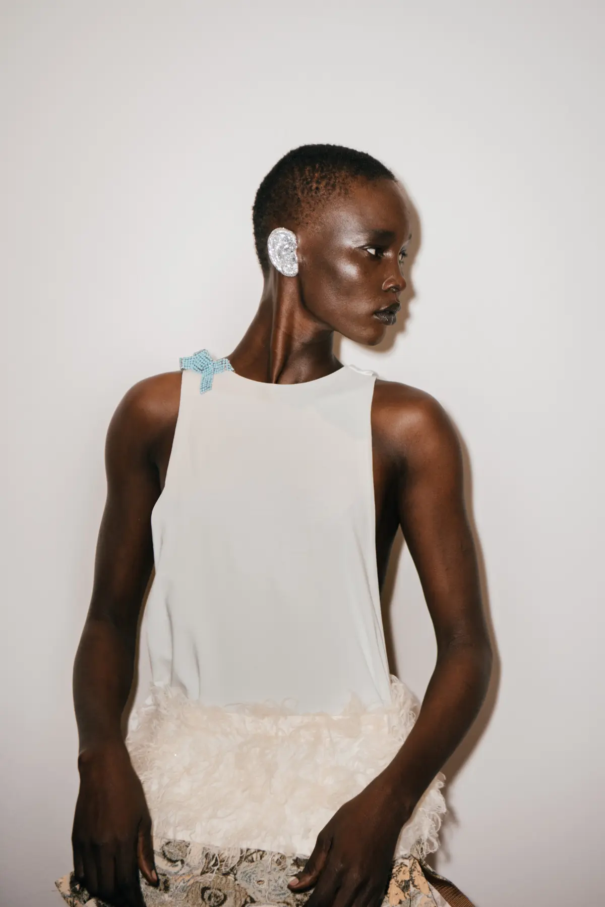 Model at LFW TOGA show.