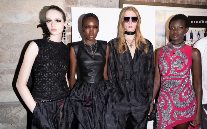Models at TONI&GUY X John Richmond SS27