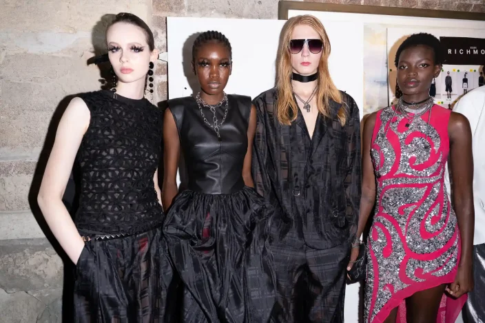 Models at TONI&GUY X John Richmond SS27