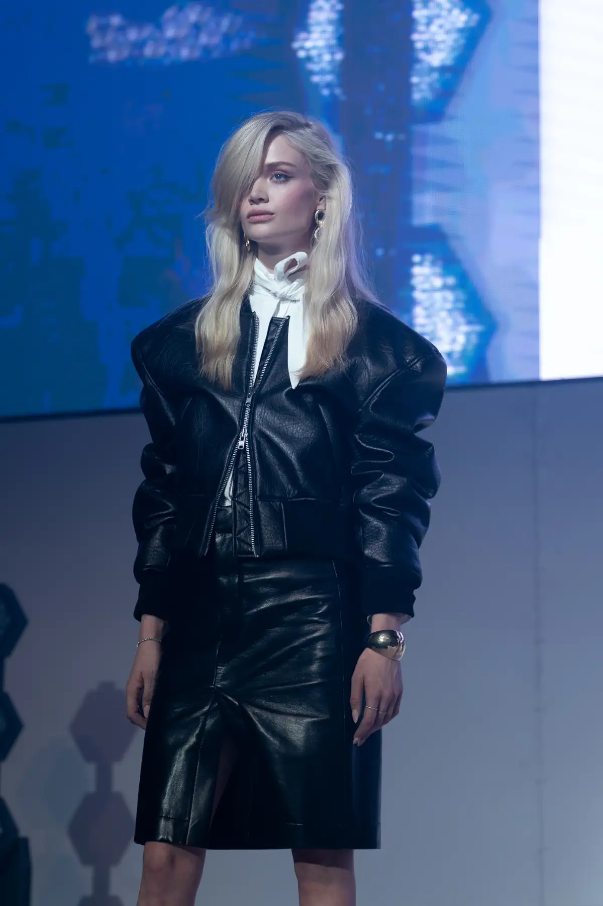 Tony & Guy model on stage at Salon International 2026