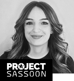 Black and white photo of Shauna Johnson