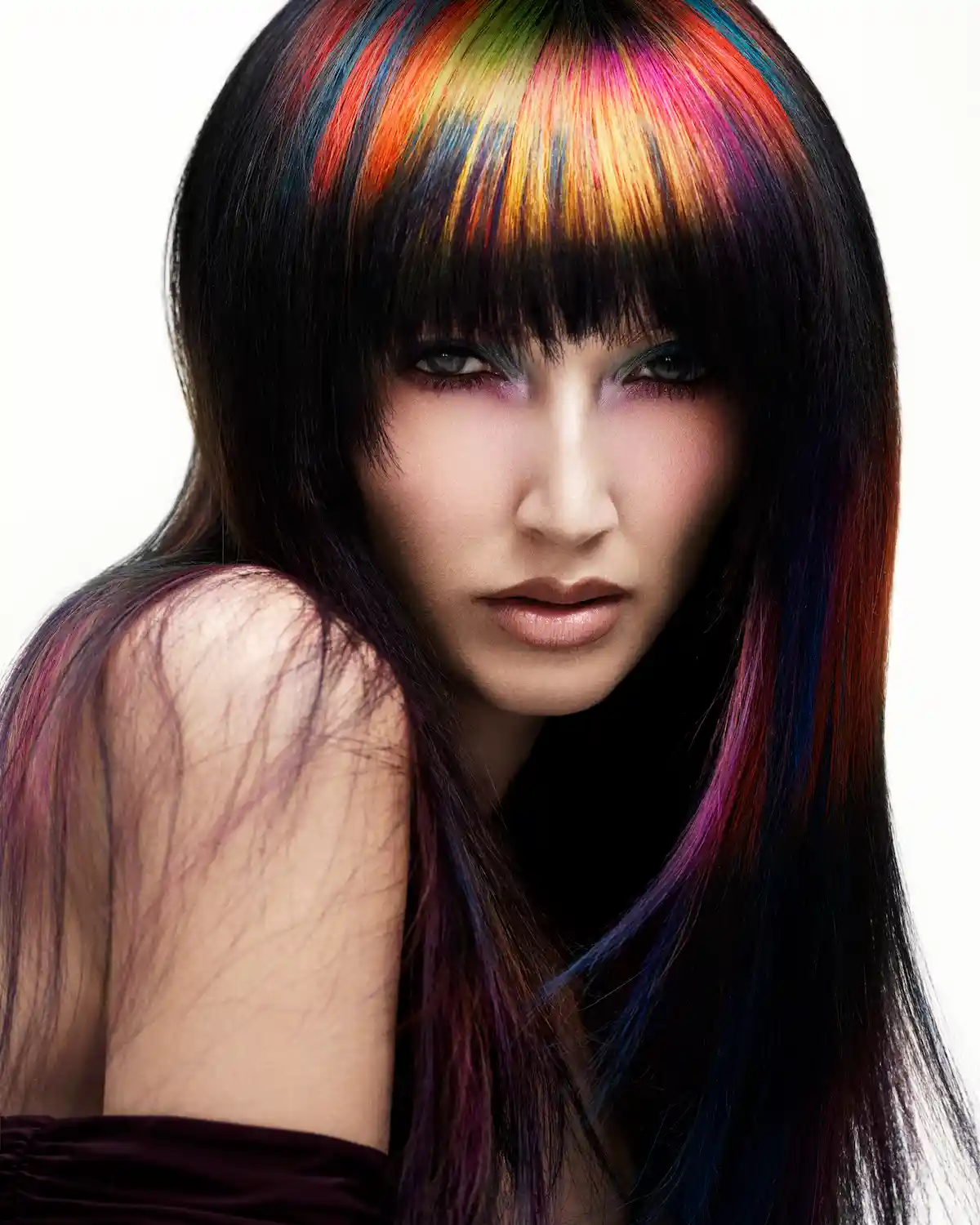Witch hair trend for Halloween.